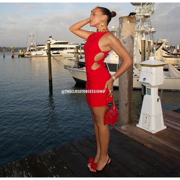 RARE!!! BLOGGER FAVE!!! ZARA Mini Dress with Side Slits - Picture 13 of 16